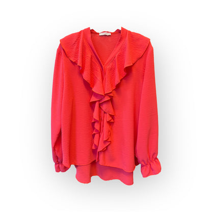 Blus med krås | KORALL