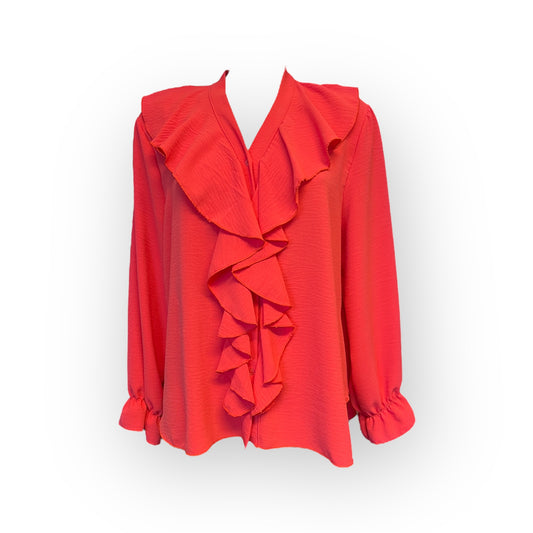Blus med krås | KORALL