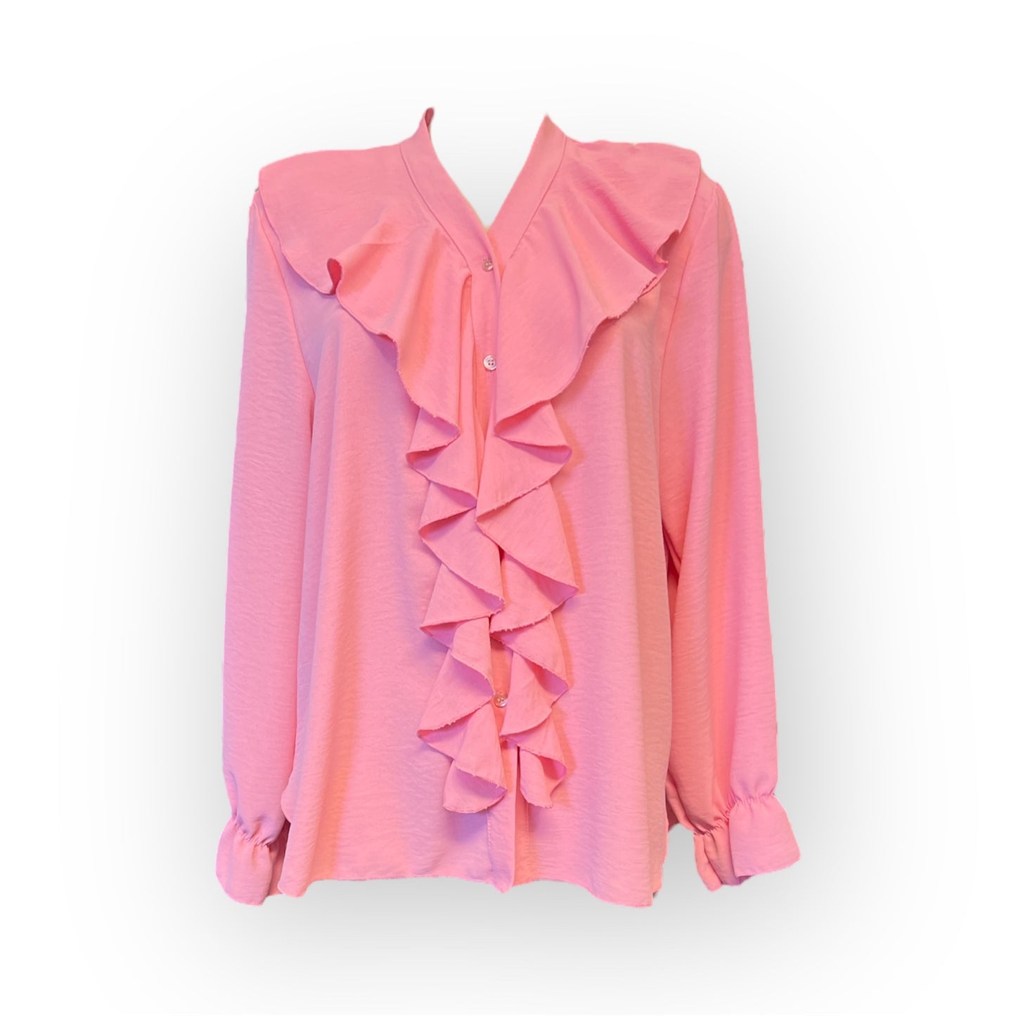 Blus med krås | ROSA