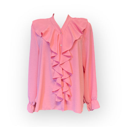 Blus med krås | ROSA