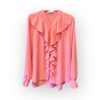 Blus med krås | ROSA
